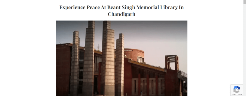 Beant Singh Memorial Library