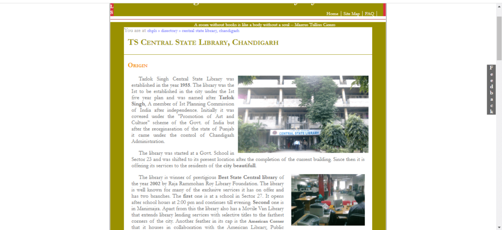 T.S. Central State Library