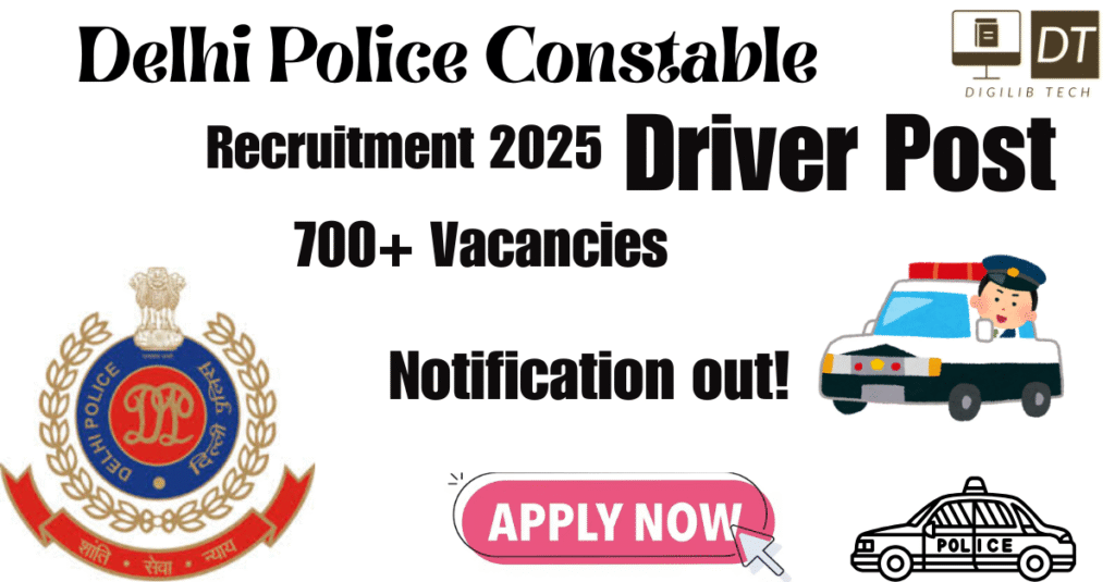Delhi Police Constable Recruitment 2025