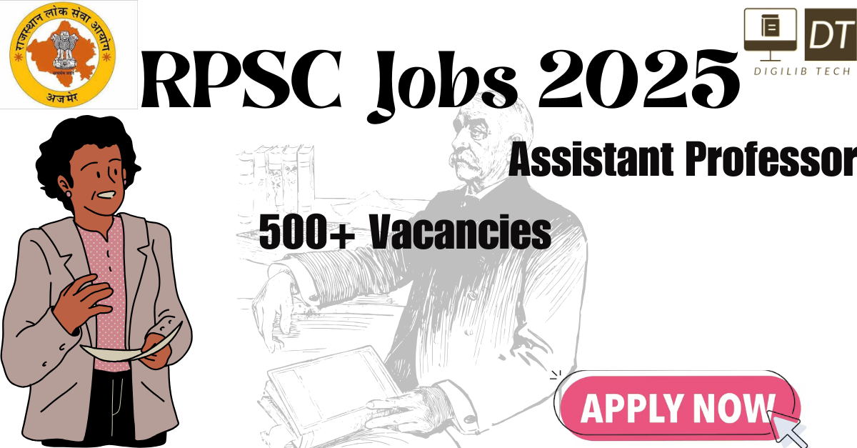 RPSC Assistant Professor Recruitment 2025