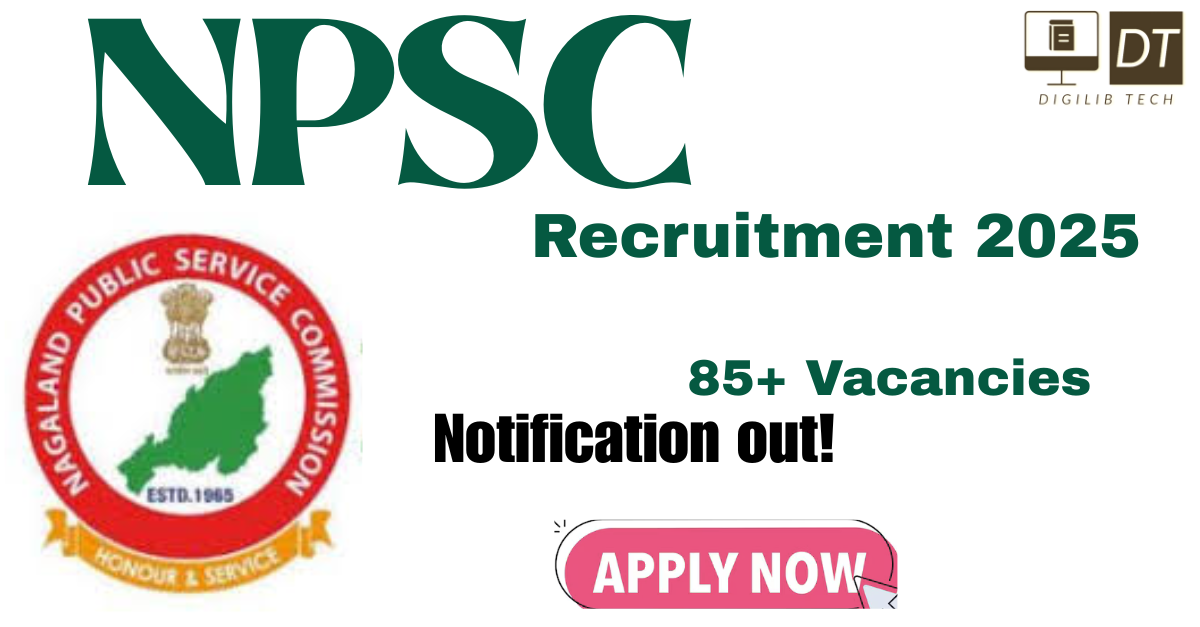 NPSC Recruitment 2025—Submit Online Applications