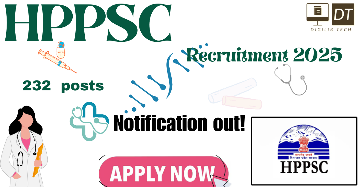 HPPSC Medical Officer Recruitment 2025 – Online Application for 232 Positions