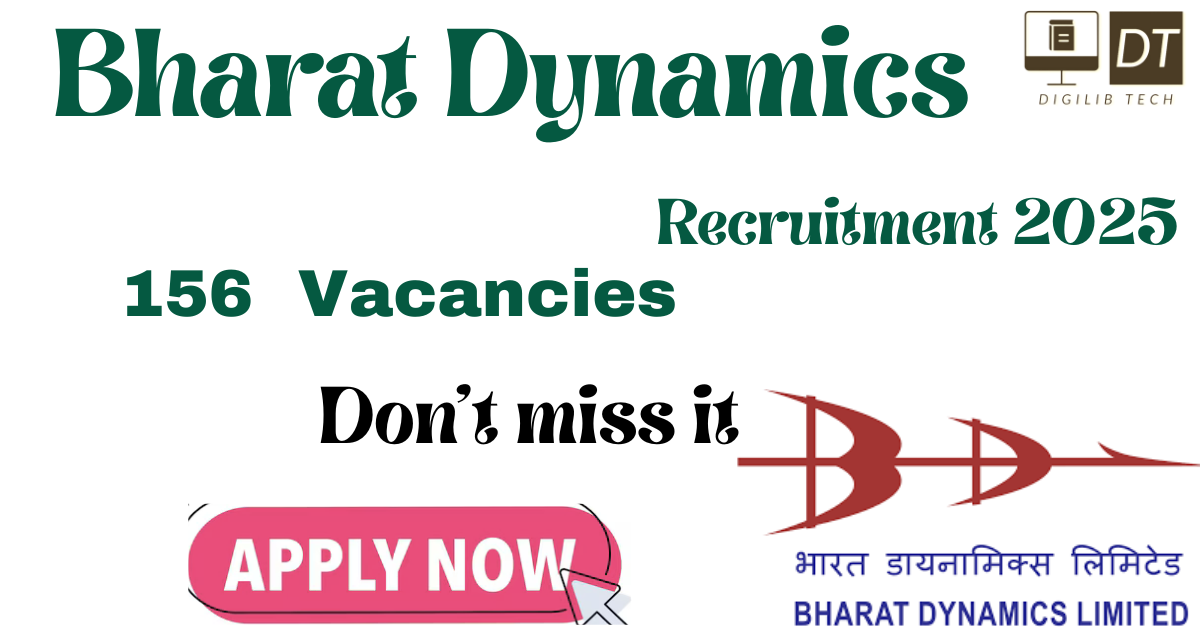Bharat Dynamics Apprentices Recruitment 2025