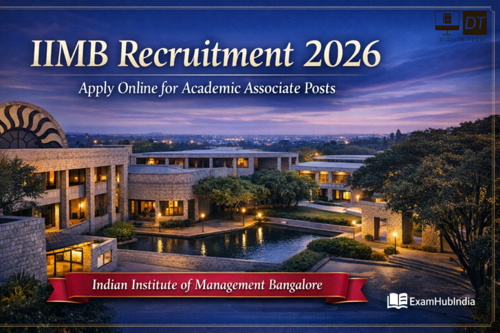 IIMB Recruitment