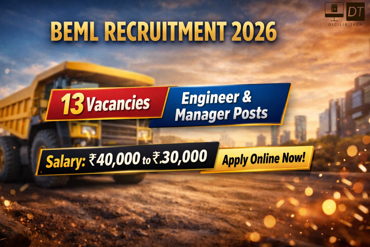 BEML Recruitment 2026 – Apply Online Now