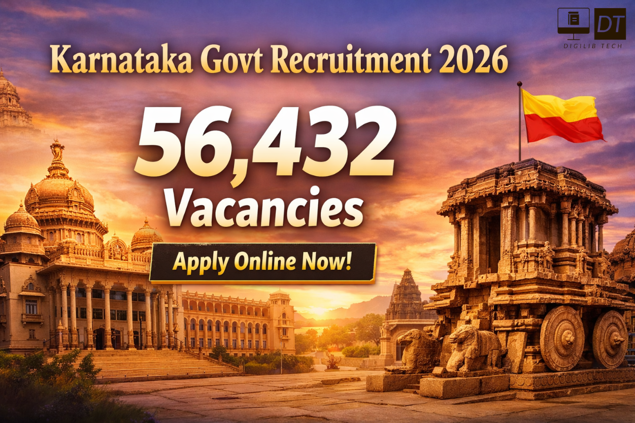 Karnataka Govt Recruitment 2026 – Apply Online Now