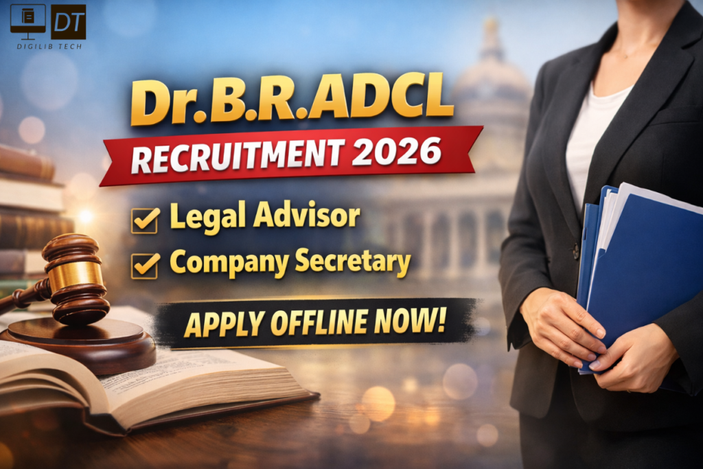 Dr. B.R.ADCL Recruitment