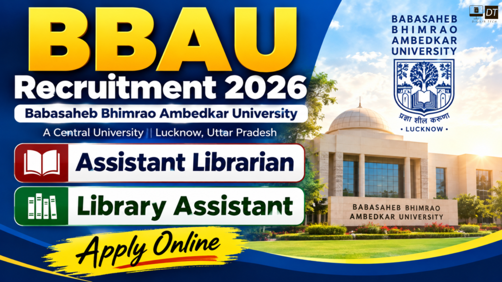 BBAU Recruitment 2026